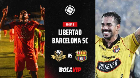 Libertad enfrenta a Barcelona SC en la LigaPro