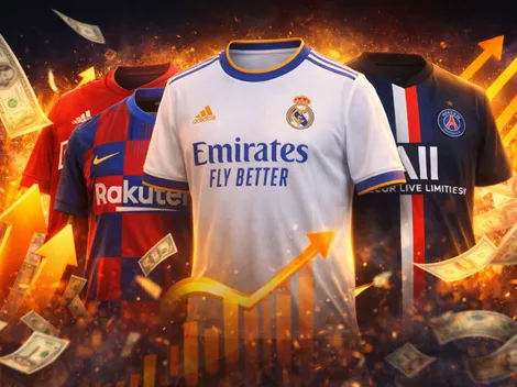 Las 40 camisetas más vendidas en la historia del fútbol