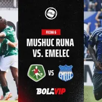 EN VIVO Y GRATIS Mushuc Runa vs. Emelec por la fecha 6 de la LigaPro