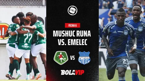 EN VIVO Y GRATIS Mushuc Runa vs. Emelec por la fecha 6 de la LigaPro