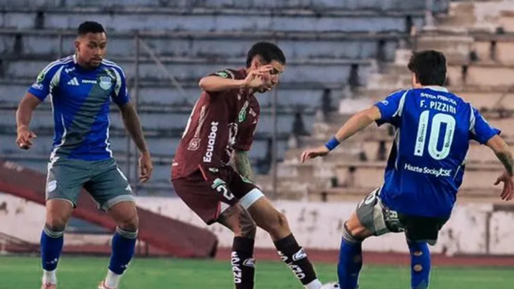 Emelec no respondió y Mushuc Runa ganó 2-0 en Ambato