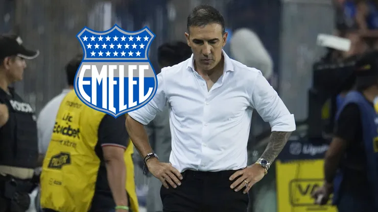 Vicente Sánchez suena para llegar a otro equipo, mientras su Emelec no termina de arrancar