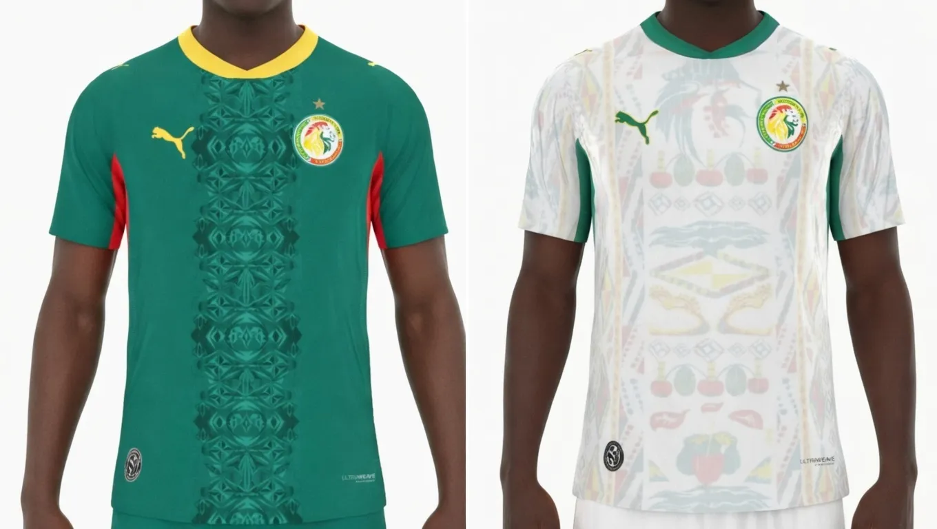 La camiseta de Senegal para el Mundial 2026.