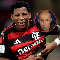 El DT de Flamengo se va con todo contra Gonzalo Plata: "Está teniendo dificultades..."