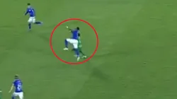 El choque de Morelos que lesionó a Mosquera.