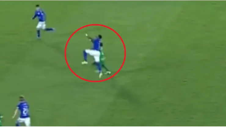 El choque de Morelos que lesionó a Mosquera.
