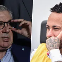 Ancelotti se refirió a la posibilidad de dejar a Neymar afuera del Mundial