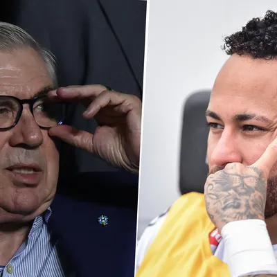 Ancelotti se refirió a la posibilidad de dejar a Neymar afuera del Mundial