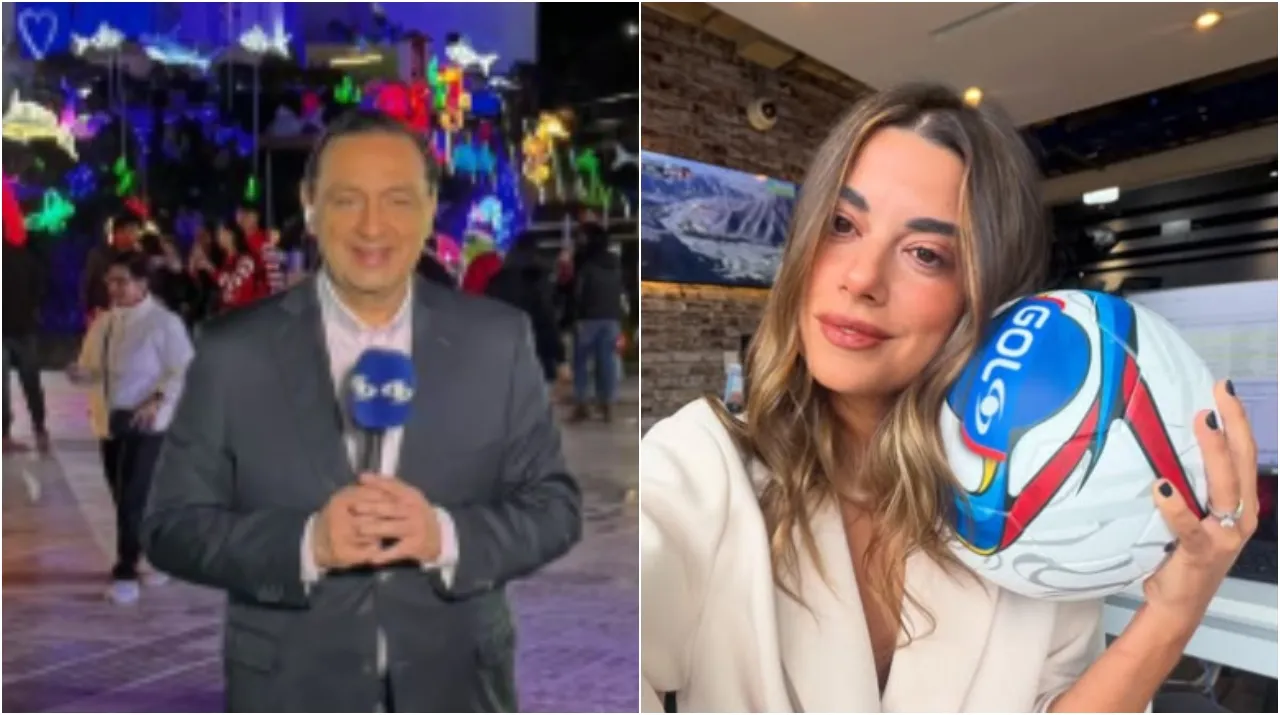 Jorge Alfredo Vargas y Marina Granziera eran compañeros en Caracol. (Foto: Instagram / @jorgeavargas67 y @marinagranziera)