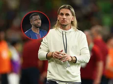 ¿Se le pasó la mano? Beccacece le puso este apodo a Willian Pacho en la Selección de Ecuador