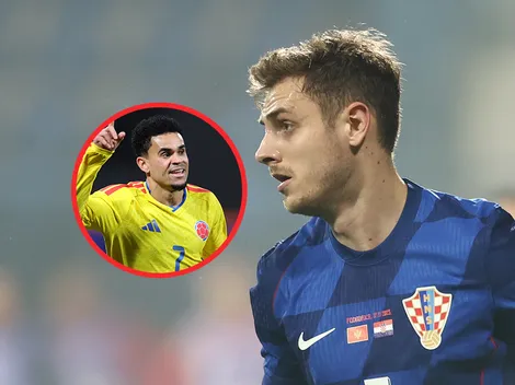 “Es algo no normal”: Jugador de Croacia sobre Luis Díaz