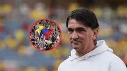Zlatko Dalić elogió a los hinchas de la Selección Colombia.