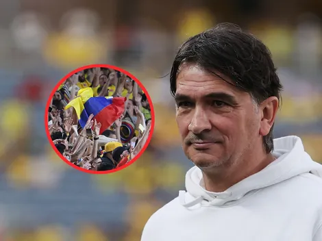 El DT de Croacia se rindió ante los hinchas colombianos: “Maravilloso”