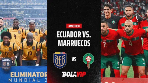 EN VIVO Y GRATIS Ecuador vs. Marruecos por amistoso internacional