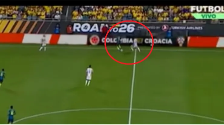 La gran jugada de Luis Díaz en Colombia vs. Croacia.
