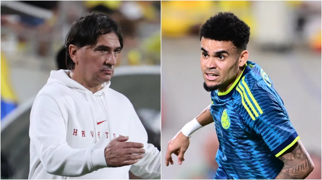 Zlatko Dalić habló del nivel de Luis Díaz con Colombia. (Foto: Getty Images)