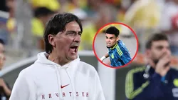 Zlatko Dalić elogió el nivel de Luis Díaz con la Selección Colombia.