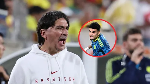 Zlatko Dalić elogió el nivel de Luis Díaz con la Selección Colombia.
