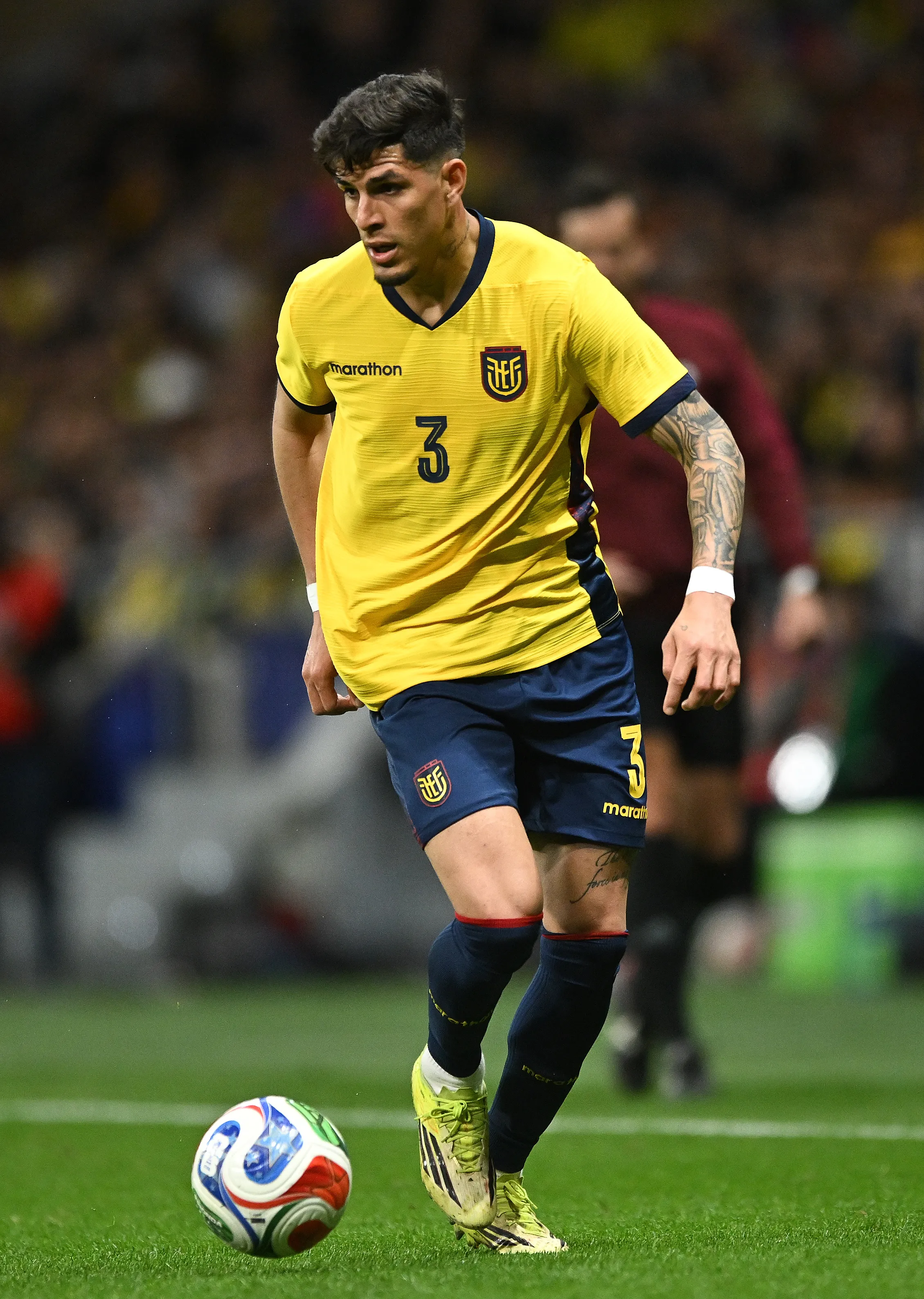 Piero Hincapié tiene molestias musculares en Ecuador. (Foto: GettyImages)