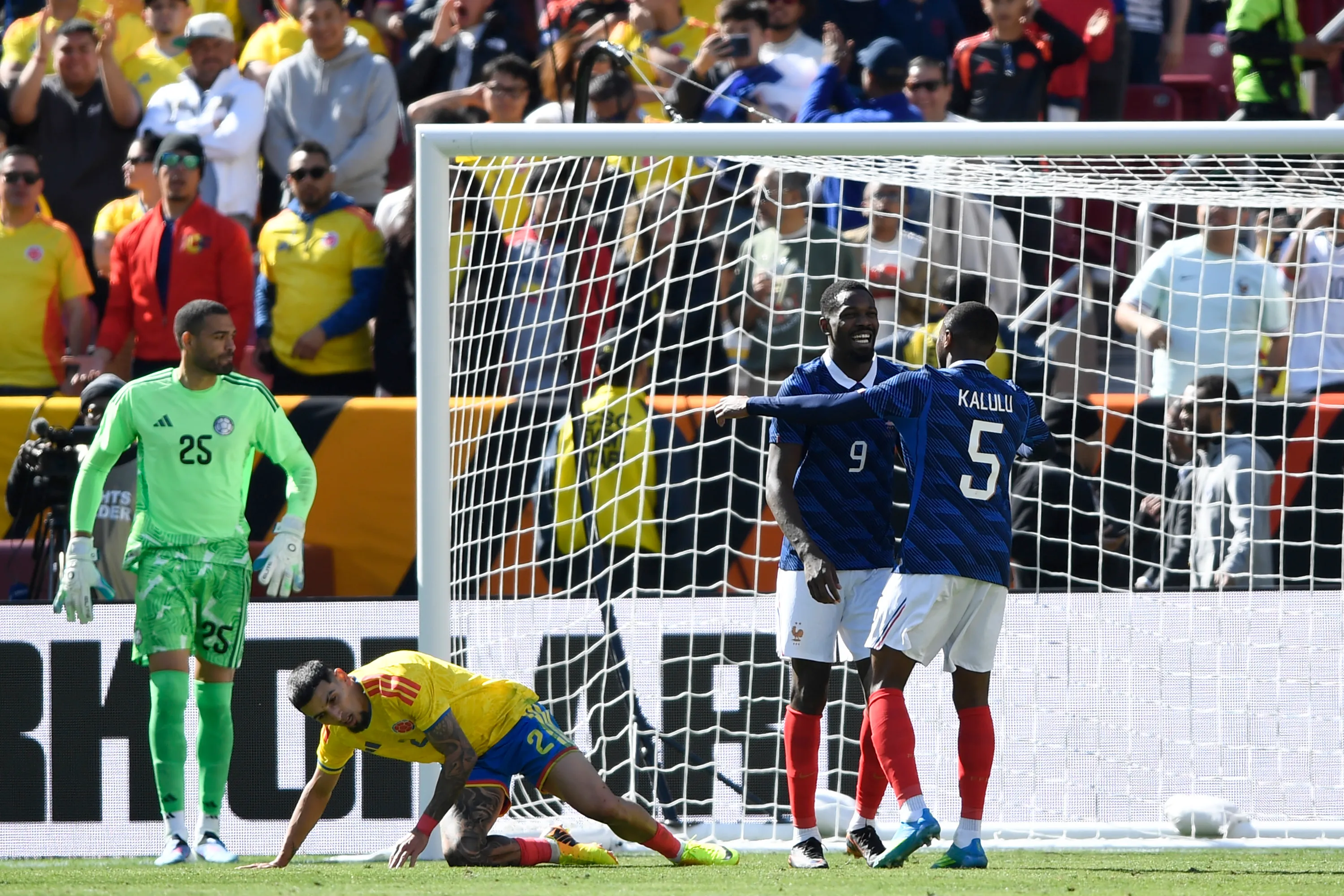 Selección Francia 3-1 vs. Colombia.