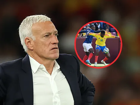 Las palabras del DT de Francia sobre Colombia que sorprendieron