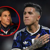 Enzo Fernández reveló una vieja discusión que tuvo con Sebastián Beccacece