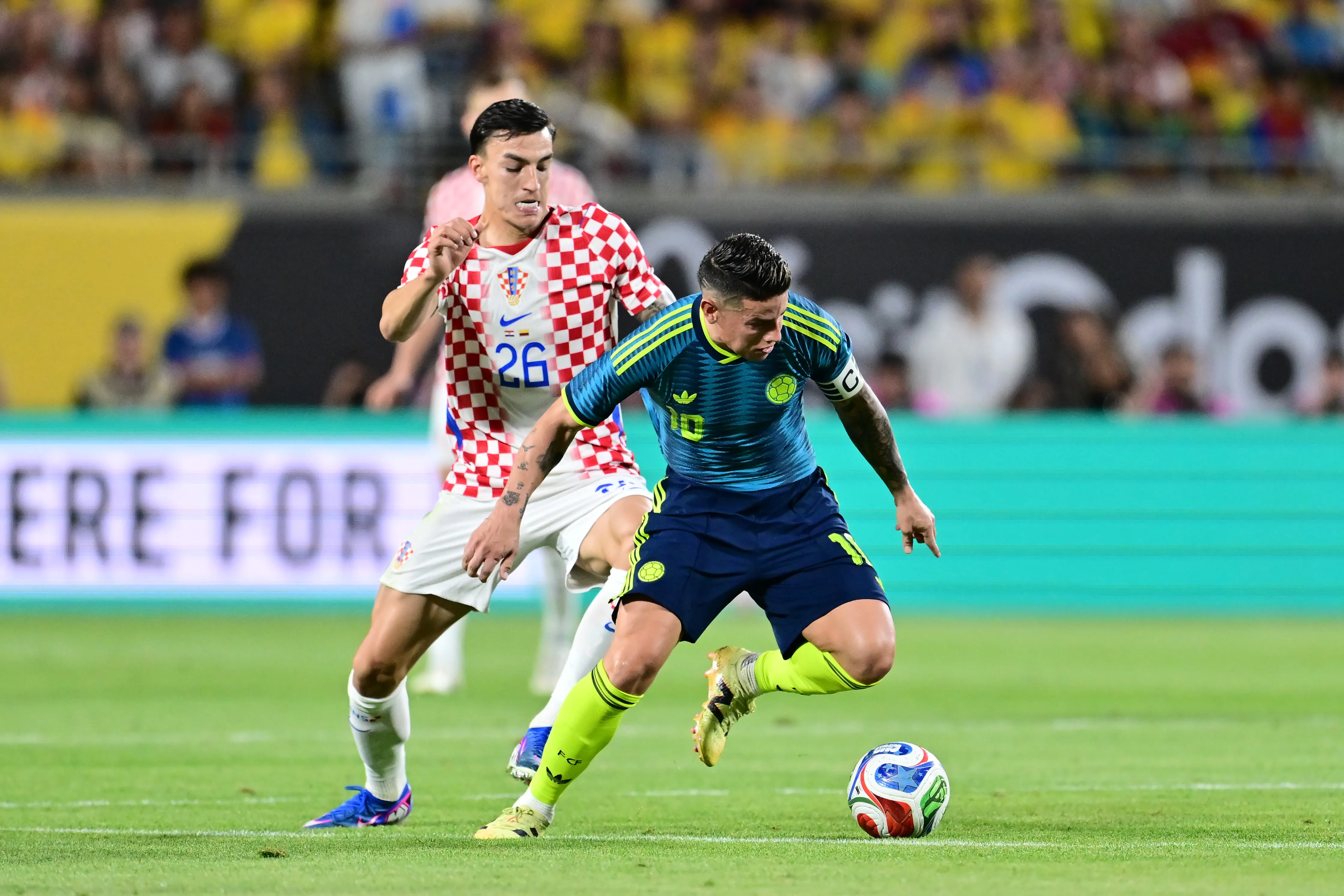 Colombia vs. Croacia. Foto: Getty.