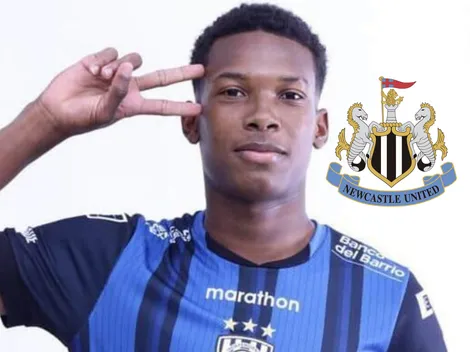 Newcastle ficha a joya ecuatoriana, Johan Martínez, y ahora Independiente del Valle ganaría millonaria cifra