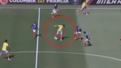 La gran jugada de Luis Díaz en Francia vs. Colombia.