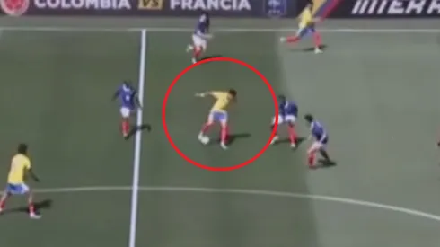 La gran jugada de Luis Díaz en Francia vs. Colombia.