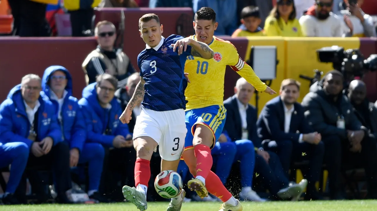 James fue uno de los jugadores colombianos más criticados ante Francia. (Foto: Getty Images)