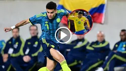 La viral reacción de Luis Díaz contra James y sus compañeros en Colombia