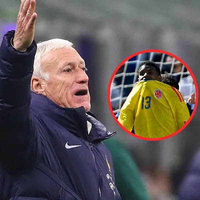 El entrenador de Francia y una orden para golear a Colombia