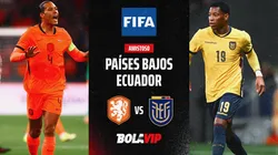El minuto a minuto de Países Bajos vs Ecuador