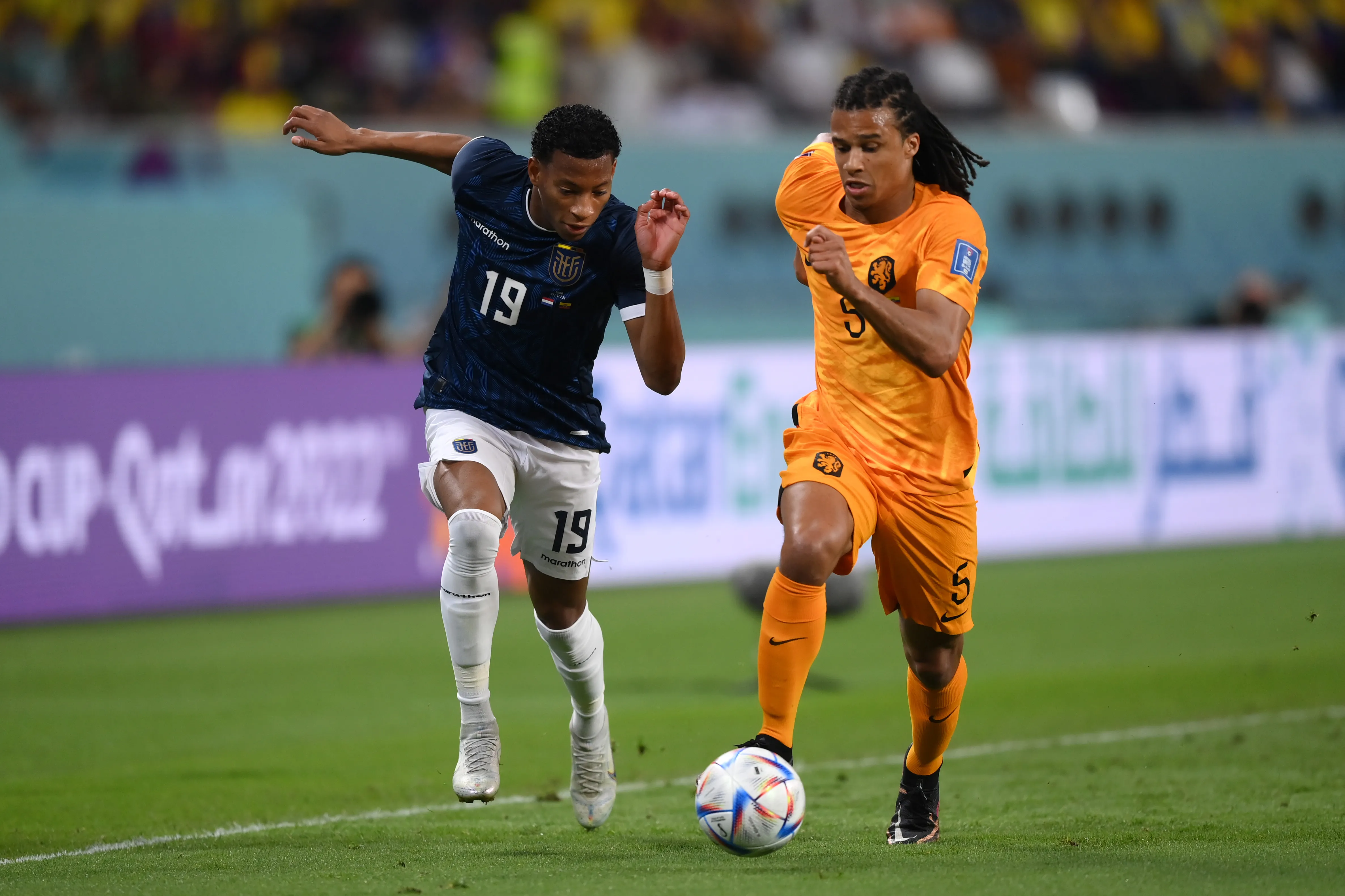 Selección Ecuador vs. Países Bajos 2022.