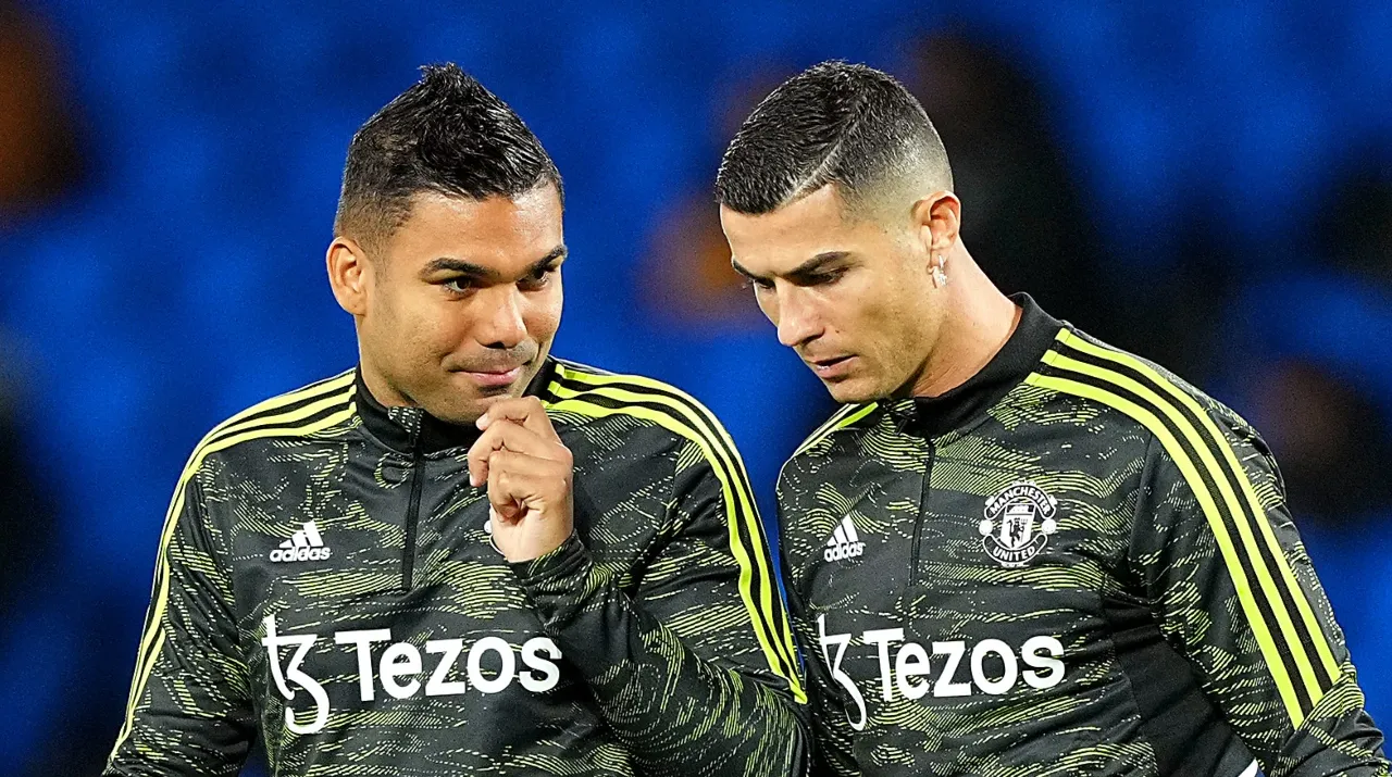 Casemiro y Cristiano jugaron en Real Madrid y Manchester United. (Foto: Getty Images)