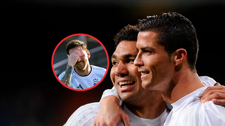 Casemiro y Cristiano Ronaldo ganaron 11 títulos juntos.