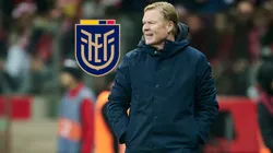 Ronald Koeman dedicó estas palabras a Ecuador tras el empate 1 a 1.