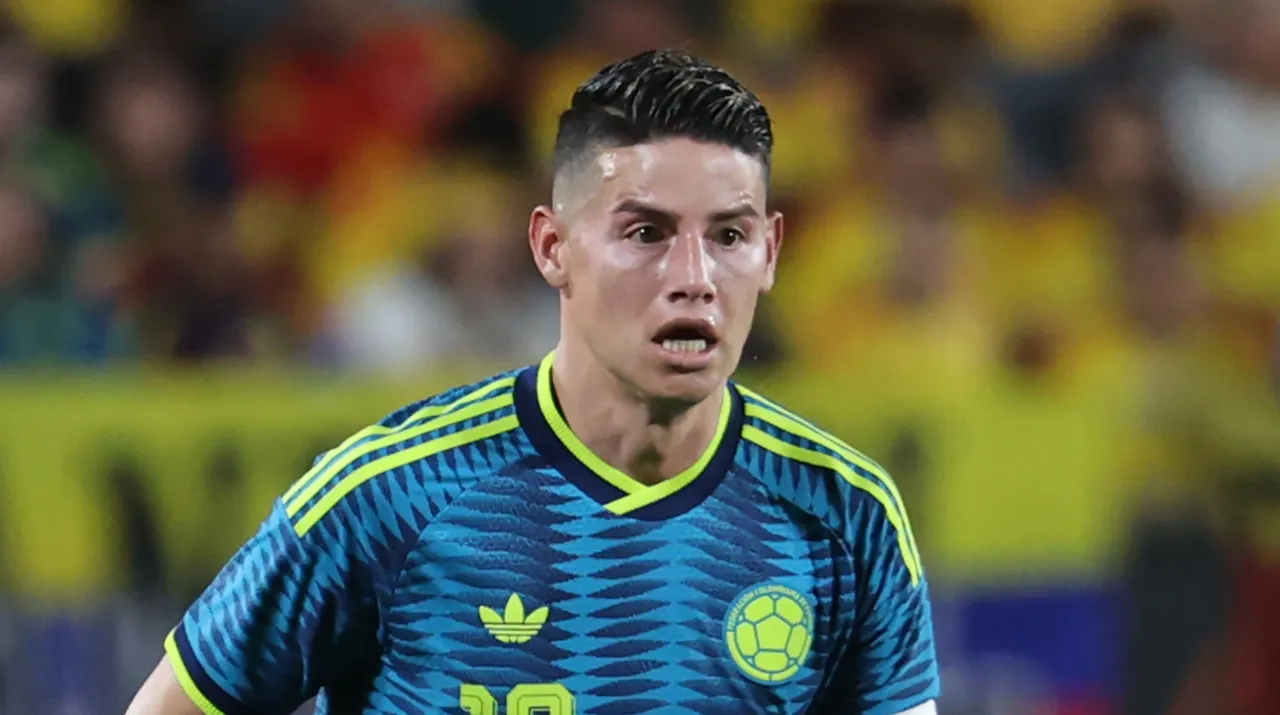 James en la derrota de Colombia ante Croacia. (Foto: Getty Images)