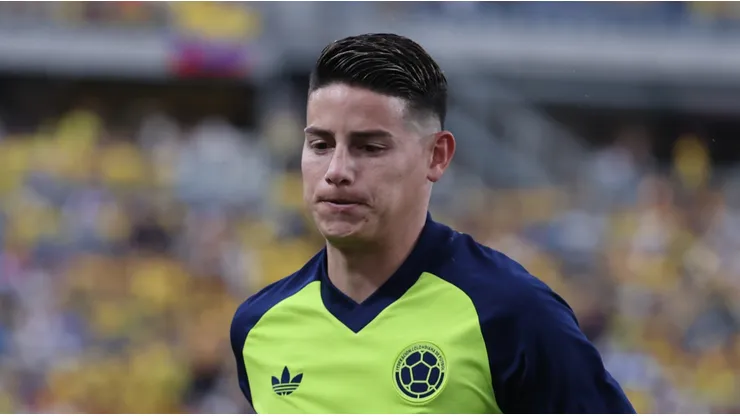 James Rodríguez jugaría su tercer Mundial con Colombia.