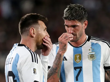 Messi y una publicación con De Paul luego de que el volante sea cuestionado