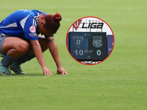 El equipo femenino de Emelec cae goleado ¡10 a 0! contra Guerreras Albas de Liga de Quito
