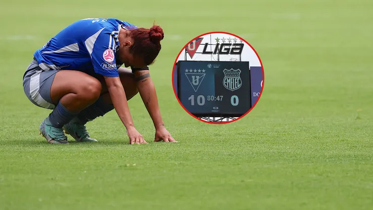 Emelec recibe una goleada histórica en el fútbol femenino