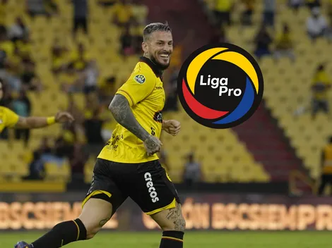 La LigaPro le dio este premio a Darío Benedetto antes de jugar con Liga de Quito