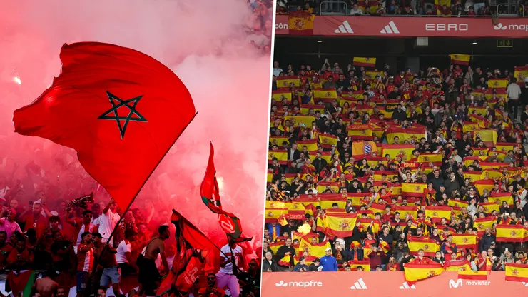 En España consideran que Marruecos se quiere aprovechar de los cantos islamófobos en Cornellá para quedarse con la Final del Mundial 2030.