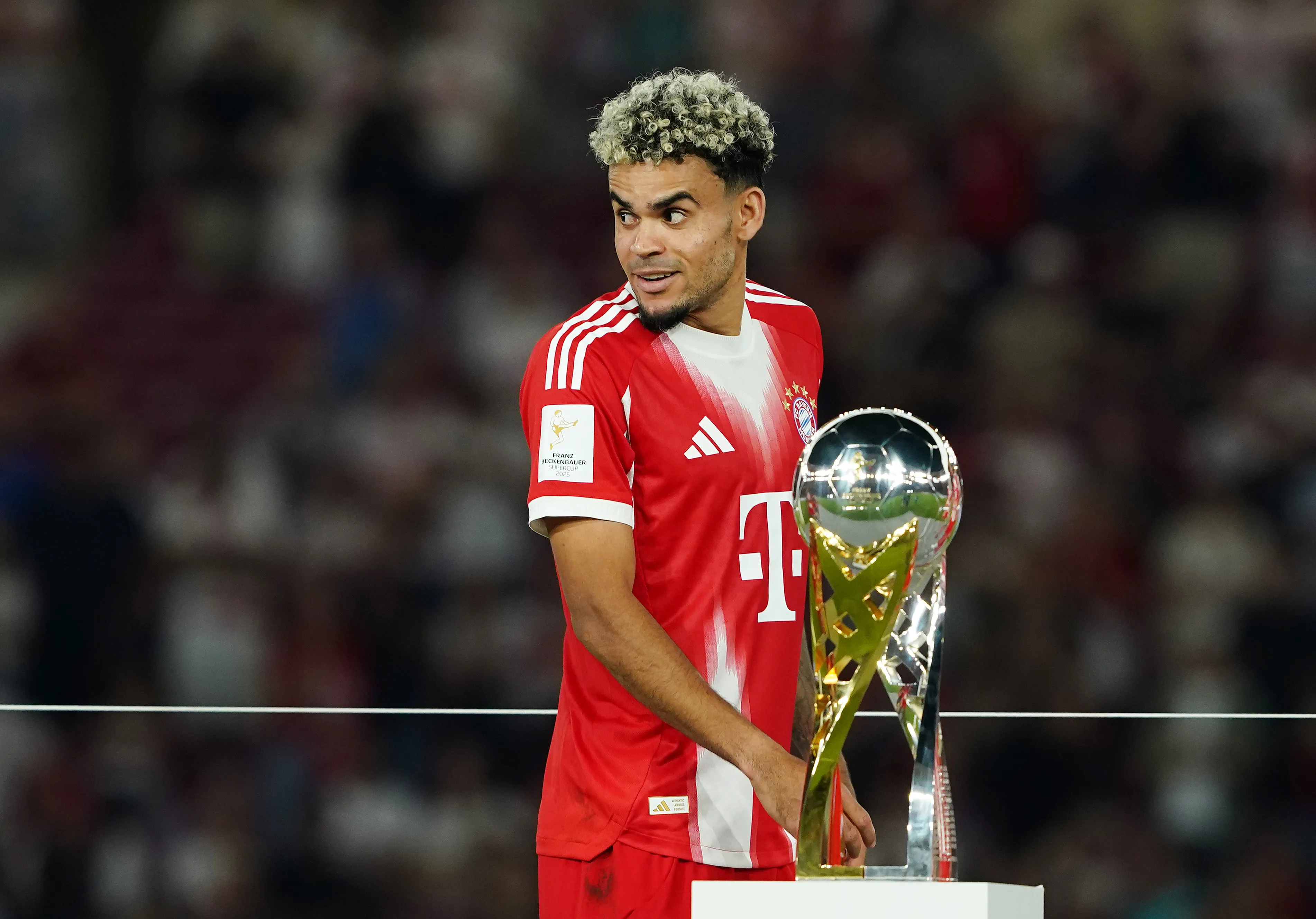 Luis Díaz – Bayern Múnich, campeones de la Supercopa Alemana.