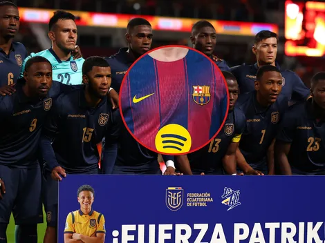 Juega en el FC Barcelona, puede ir con España, y ahora lo convocó la Selección de Ecuador