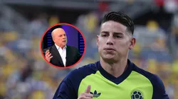 Carlos Antonio Vélez le mando un mensaje a James tras la hospitalización del 10.