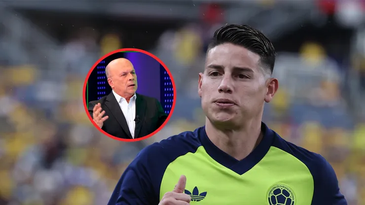 Carlos Antonio Vélez le mando un mensaje a James tras la hospitalización del 10.