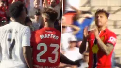 Pablo Maffeo le dijo "Balón de Playa" a Vinícius Júnior en el partido que jugaron Mallorca y Real Madrid en Son Moix.